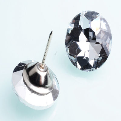 China Multi van het het Kristalbergkristal van de Stijl Diverse Grootte Knopen Transparante 25mm Diameter leverancier
