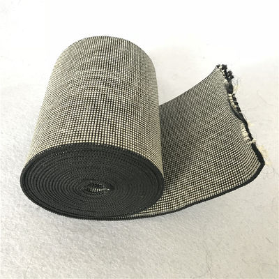 China Nieuw ontwerp 12cm grijs van de de Riemkleur van de breedte het sterke elastische Singelband voor huismeubilair leverancier