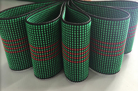 50mm Groene van het de Singelband Sterke Elastische Huis van de Kleurentrampoline Textiel 50g/M leverancier