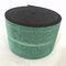 De groene Elastische van de het gebruiksjacquard van de Riemenbank elastische die singelband door Maleis rubber wordt gemaakt leverancier